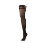 Kixies Taylor bas autofixants transparent noir S