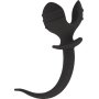 Kinky Puppy Clover Plug with Dog Tail 8 x 7cm