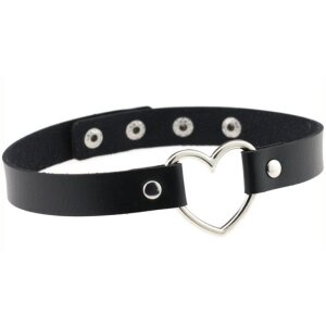 Joy Jewels HEART LISH Necklace Black