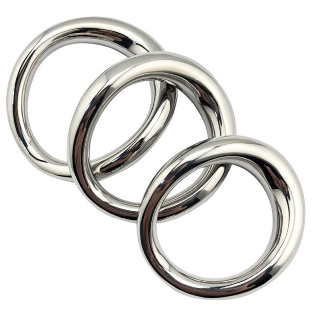 MenSteel Curved Steel Cockring Ø 42 mm