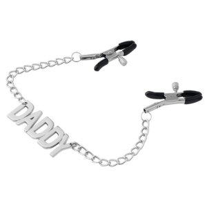 KINKgear Nipple Clamp with Daddy Plate 40cm