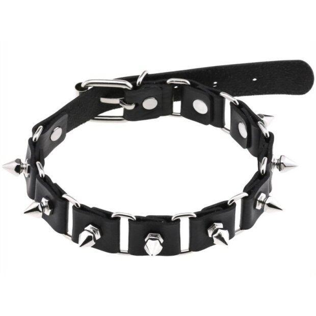 Joy Jewels Punk Piks Black Necklace