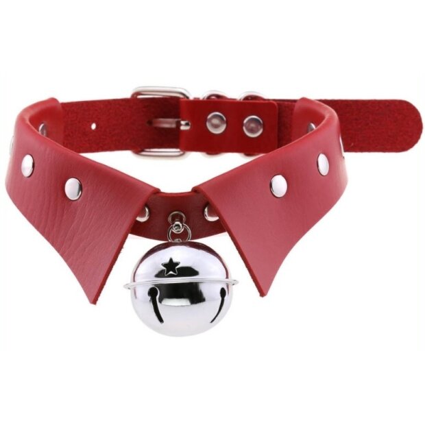 Joy Jewels Necklace with Red Jing Bell