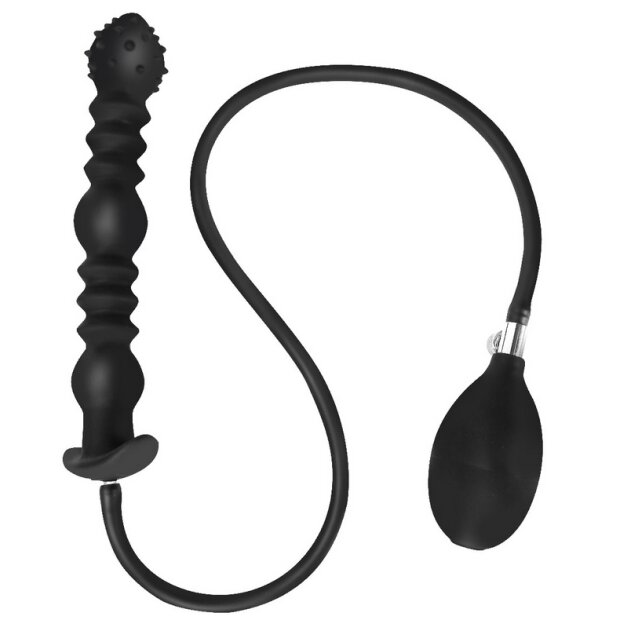 InflateGear Aufblasbarer Analplug Silikon 20 cm