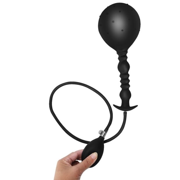 InflateGear Aufblasbarer Analplug Silikon 20 cm