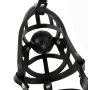 Kinky Puppy Muzzle Strap Hoods With Mouth Gag BLACK