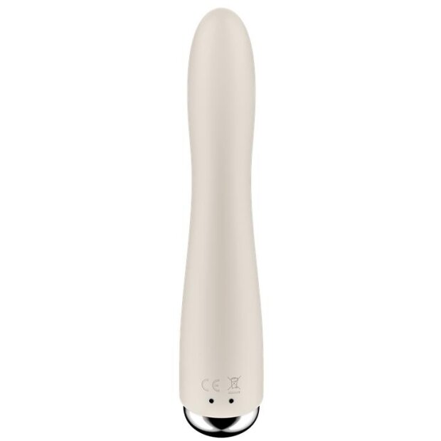 Satisfyer Spinning Vibe 1 Stimulator - 11 x 3cm Cream