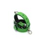 Kiotos Leather Handcuffs Mini O-Ring Green