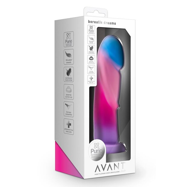 Blush Avant Borealis Dreams Cotton Candy Dildo 18,4 cm