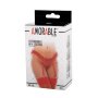 Amorable by Rimba Suspender Belt with Stockings One Size Red