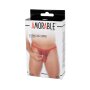 Amorable by Rimba Transparenter String mit Reißverschluss Einheitsgröße Rot