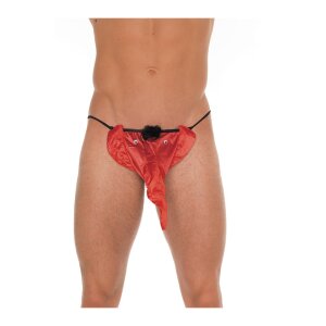 Amorable by Rimba Thong with elephant head One Size Red