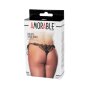 Amorable Tanga Schwarz One Size