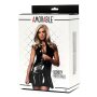 Amorable Robe de fête effet Latex Noir M