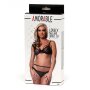 Amorable Set aus BH und Höschen Schwarz S-M