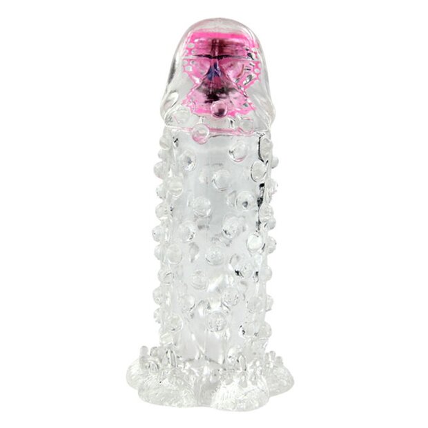 Crazy Bull vibrating Penissleeve Brave Man 2 Transparent