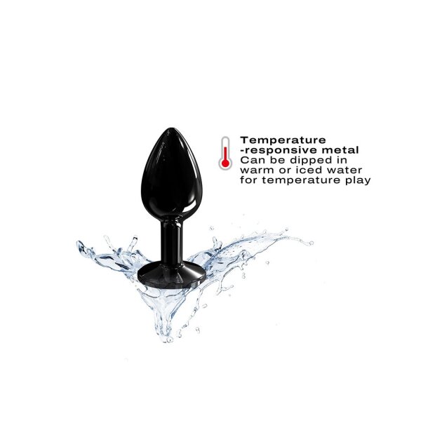DORCEL Diamant Plug Size S - Schwarz 2,7 cm