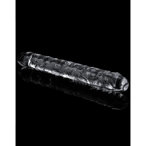 LoveToy Flawless Clear Double Dildo 12" / 30 cm Transparant