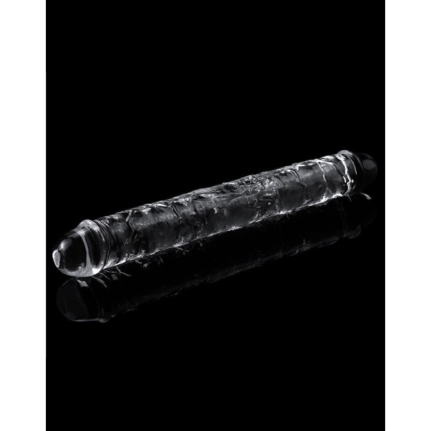 LoveToy Flawless Clear Double Dildo 12" / 30 cm Transparant