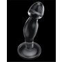 LoveToy Flawless Clear Prostaat Plug 6.5" / 16.5 cm Transparant