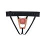 LoveToy Strap-On Harness met Dildo 8" / 20,3 cm Nude