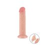 LoveToy - Sliding Skin Dildo 20 cm (Ø 3.8 cm) - Nude