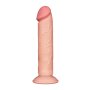 LoveToy - Sliding Skin Dildo 20 cm (Ø 3.8 cm) - Nude