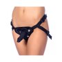 Rimba Soft Bondage Strap-On Harness without Dildo Black