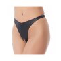 Rimba Open Crotch Brief Click Fastening One Size Black