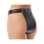 Rimba Chastity Belt with two Holes M L Black