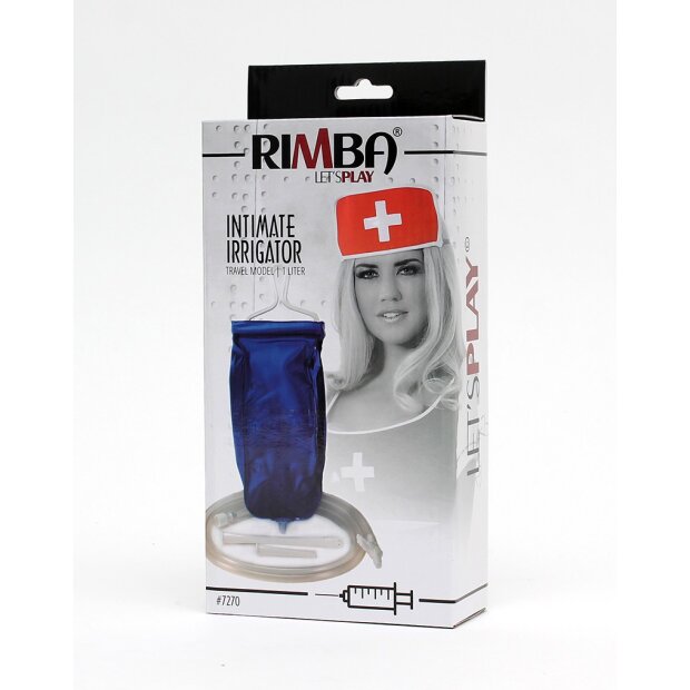 Rimba Intimate Irrigator Set Blue 1000ml