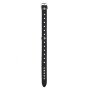 Rimba Collier Simple Décoré de Clous Noir S-M