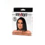 Rimba Collier Simple Décoré de Clous Noir S-M