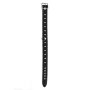 Rimba Collier Décoré de Pointes Noir S-M