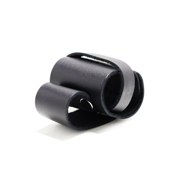 Rimba Holder for Restraints Black Silver