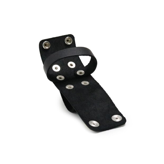 Rimba Holder for Restraints Black Silver