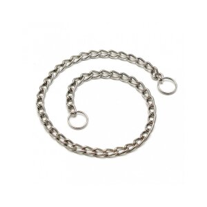 Rimba Kette mit Schlüsselringen Silber 50 cm