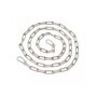 Rimba Chain with 2 Carabiner Hooks Silver 200 cm