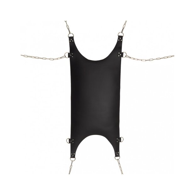 Rimba Liebesschaukel Leder Schwarz