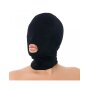 Rimba masque avec bouche ouverte noir taille unique