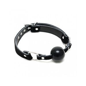 Rimba Baillon avec boule en silicone Noir Ø 4,4 cm