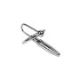 Rimba Penisplug mit Eichelring Silber Ø 3 cm