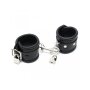 Rimba Lockable and Padded Handcuffs Black
