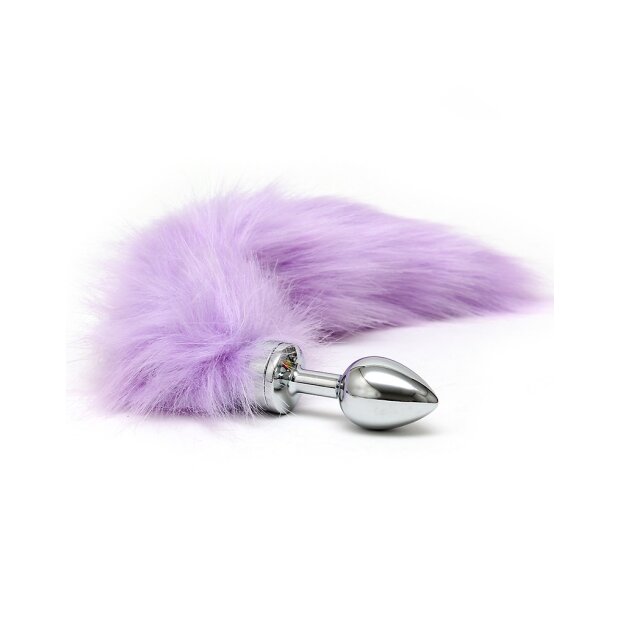 Rimba Buttplug mit Fuchsschwanz Mehrfarbig Ø 3 cm