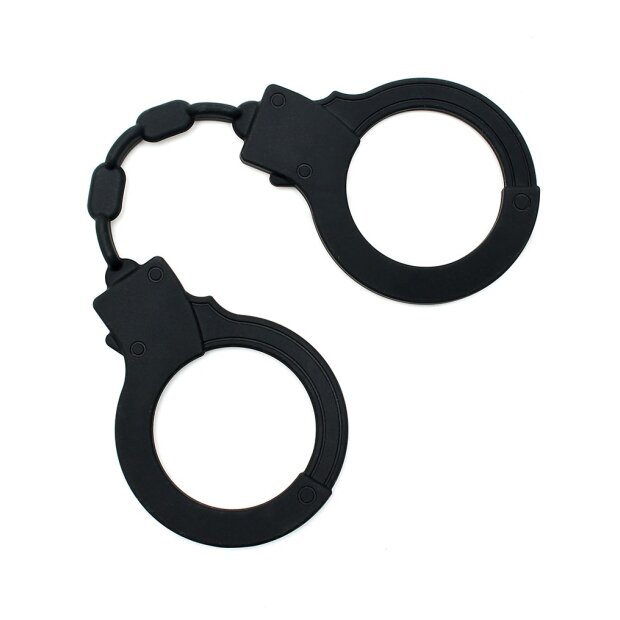 Rimba Silicone Handcuffs Black