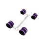 Rimba spreader bar with 4 detachable restraints multicolour 30 cm