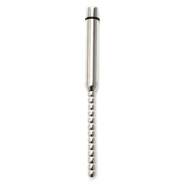 Rimba Vibrating Penis Plug Silver 16.8 cm Ø 0.8 cm