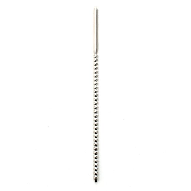 Rimba Gerippter Dilator aus Edelstahl Silber 6 mm