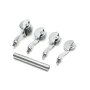 Rimba Pinwheel Set Silber 16,6 cm