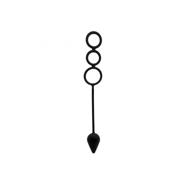 Rimba - Cockring with Anal Lock - S/M